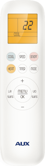 Настенная сплит-система AUX ASW-H09B4/JD-R2DI + AS-H09B4/JD-R2DI, черный