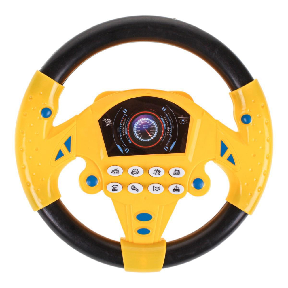 Руль музыкальный 24см, пакет 9084