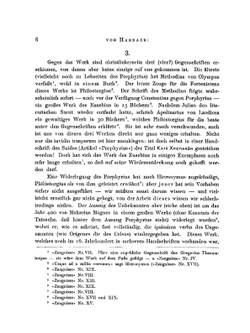 Porphyrius - Gegen die Christen | A.von Harnack