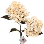 Искусственные цветы «FLOWERS MAGIC» 65см Гортензии 2 цветка кремовые
