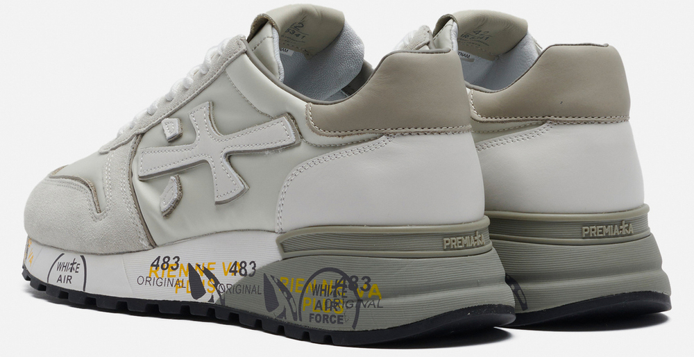 Premiata Mick 5341 Серые замшевые мужские