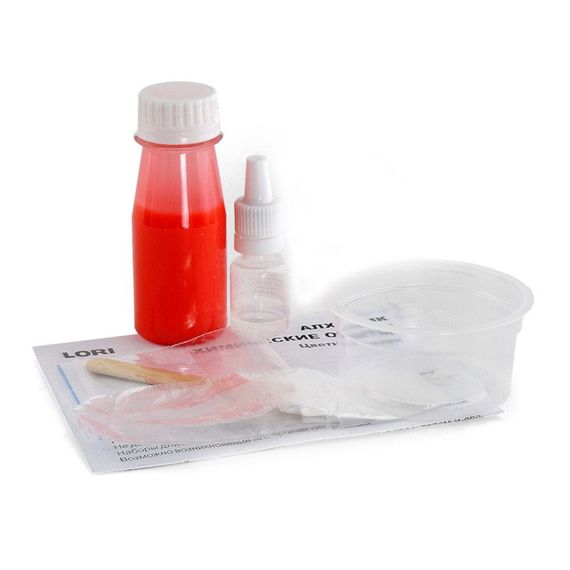 Kimyəvi Təcrübələr Lori Волшебный qırmızı