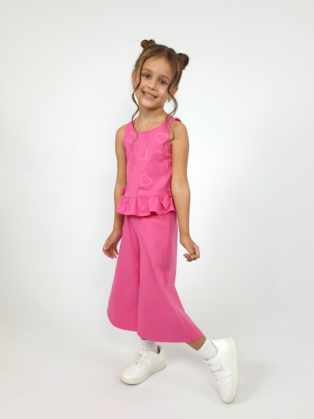 02-148-2 Комплект для девочки (туника+брюки)