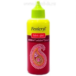 Клей 80 мл (примерно на 7500 шт стразов ss20), Клей для страз Fevicryl 80 мл