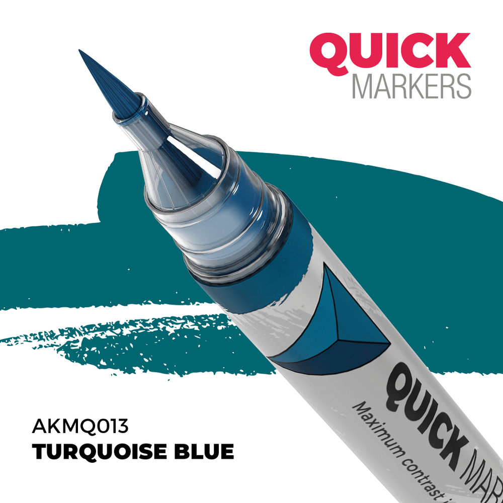 Набор акриловых маркеров AK Interactive Quick Marker Set - Dragons & Beasts