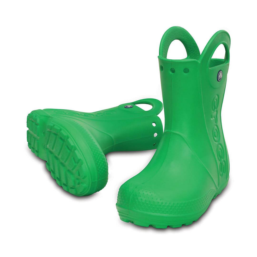 Детские сапоги Crocs Handle It Rain Boot Grass Green