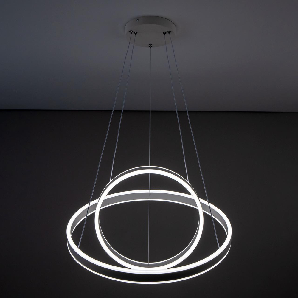 Подвесная светодиодная люстра Citilux Дуэт CL719640