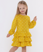 Платье А.9-46-2. горчичный, р. 104 9884007