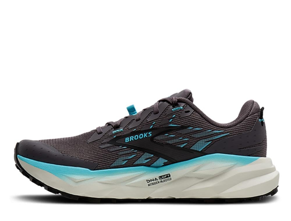 Женские кроссовки для бега Brooks Cascadia 19 W Коричнево-Blue