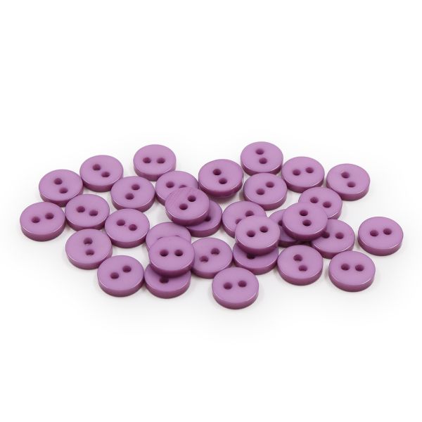 Пуговицы 2 прокола 14L=9 мм, (Purple (фиолетовый)), NE74, 144 шт
