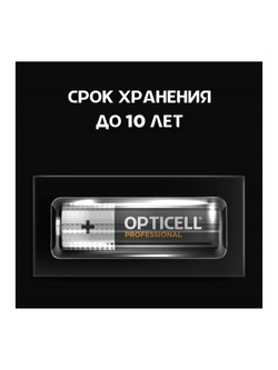 Элемент питания алкалиновый AA/LR6 (блист. 12шт) Professional Opticell 5052005/6052005