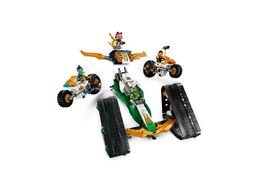 LEGO Ninjago 71820 «Комбо-авто команды Ниндзя» — трансформации и битвы