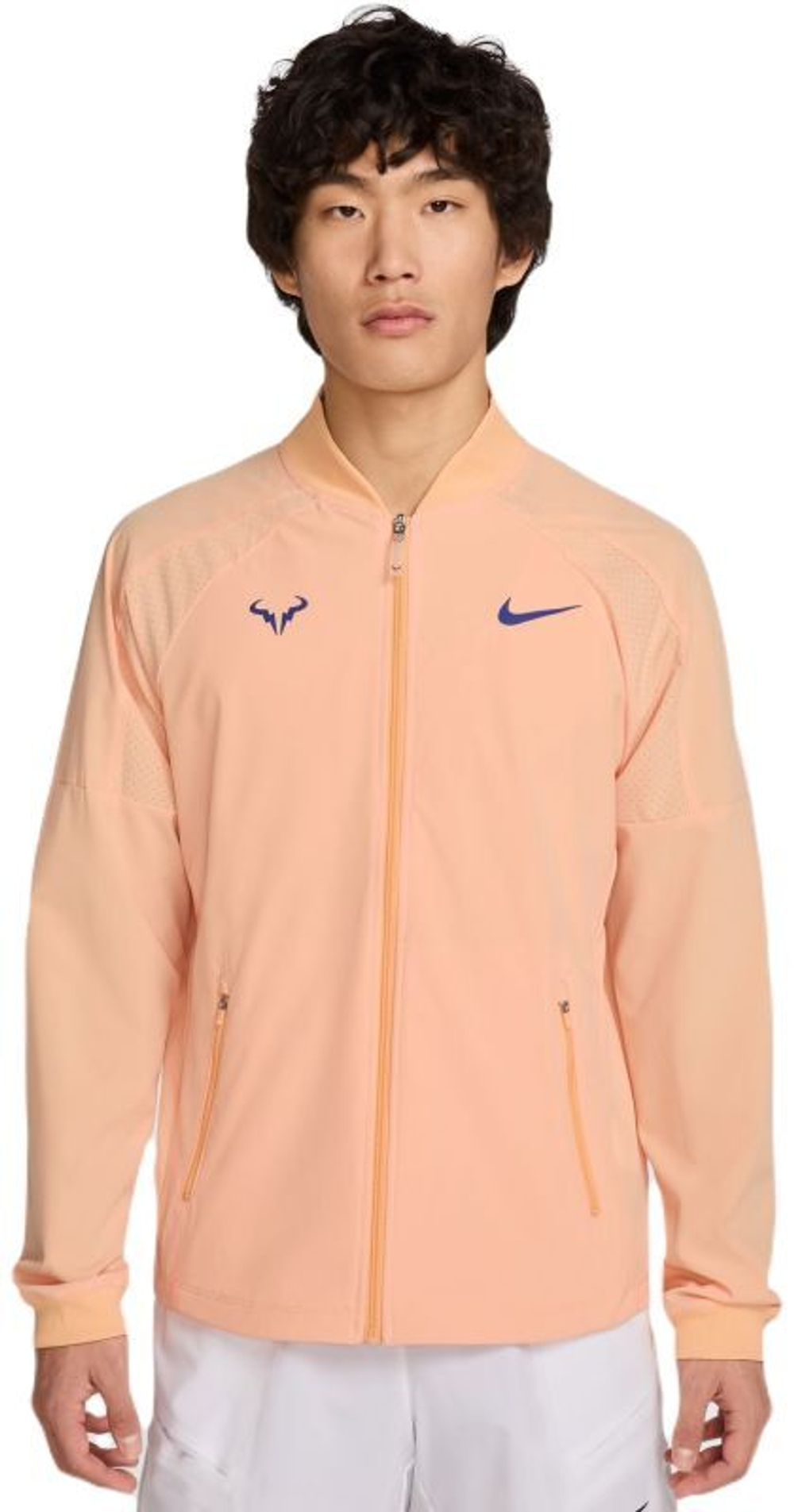 Мужская теннисная кофта Nike Court Dri-Fit Rafa - Оранжевый