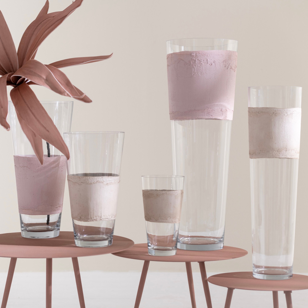 Ваза Dolphin pink s