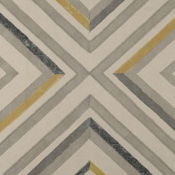 Ковер из хлопка с контрастным узором и кисточками Ethnic 200х300 см