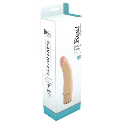 Реалистичный вибратор REALISTIC VIBRATOR REAL RAPTURE SURGE - 17 см. (Цвет: телесный)