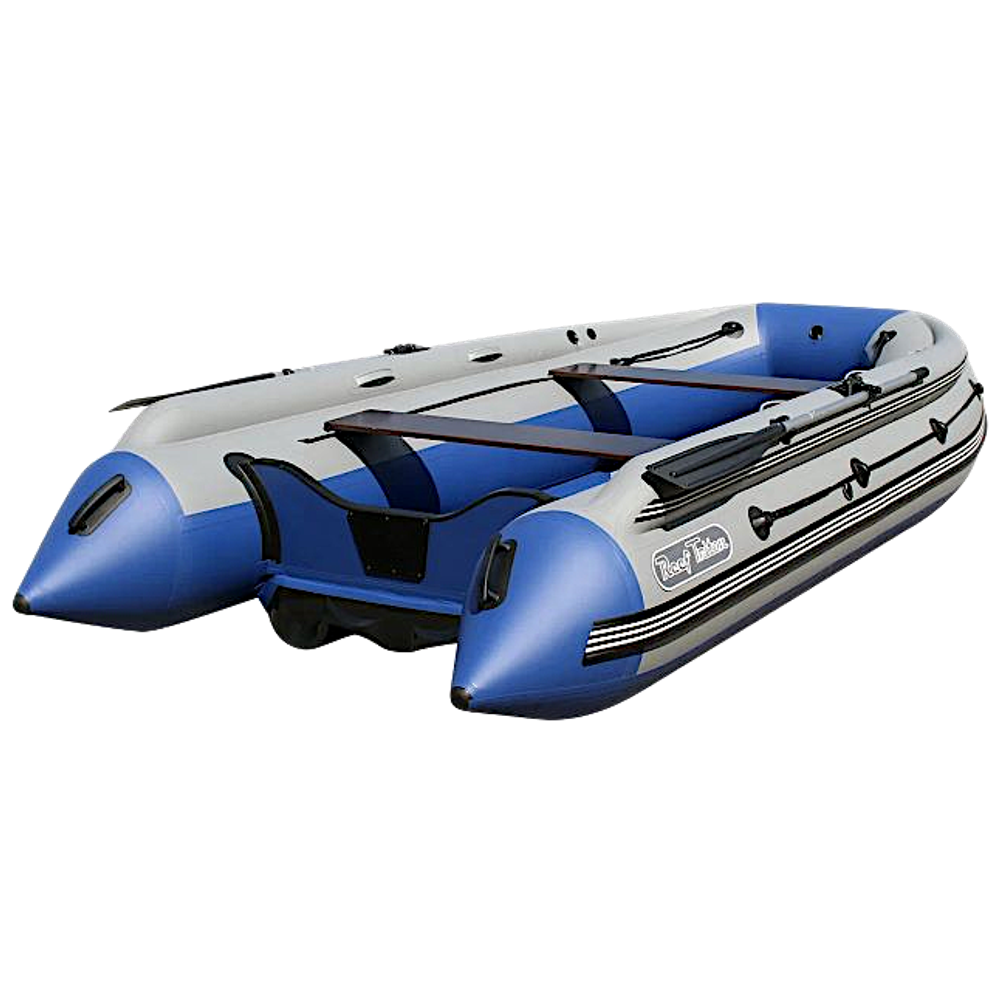 Лодка ПВХ Angler Reef Тритон 390FiНД с интегрированным фальшбортом