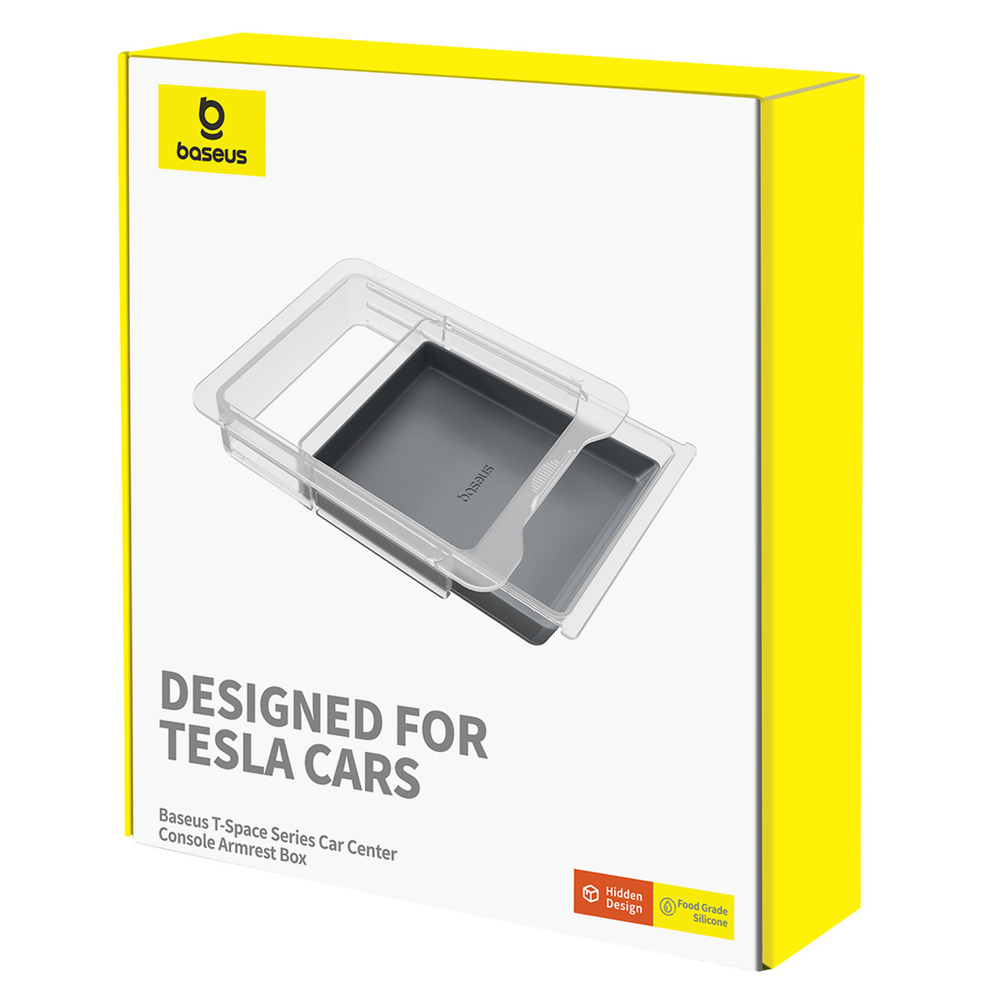 Автомобильный органайзер Baseus T-Space Series Car Center Console Armrest Box для Tesla