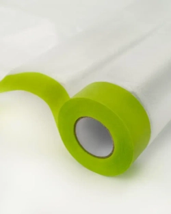 Пленка укрывная для ремонта с клейкой лентой LLP International Group, пленка 2,7х20 м, 2 рулона / защитная