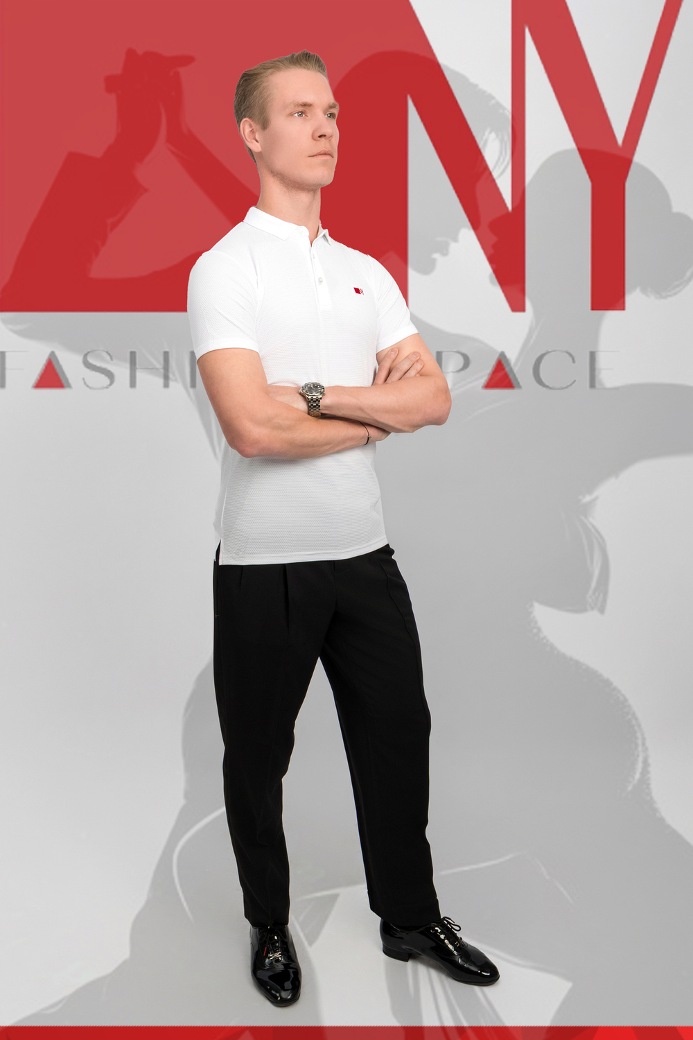 Поло Regular-Fit white