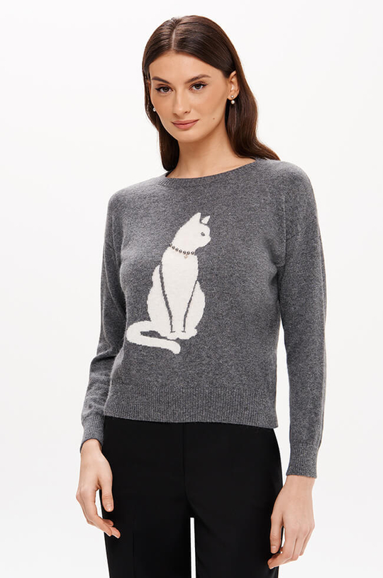 23397 Джемпер женский (серый)