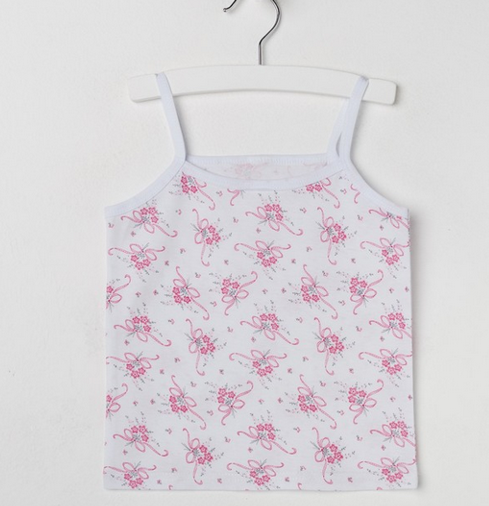 Майка для девочек р.104-110см микс (Tusi), 1 шт.