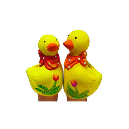 GKS53-08 GREEN APPLE Ороситель декоративный Утка 6*6*15.5