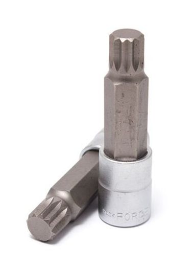 Головка-бита SPLINE 12-лучевая M6 1/2''(L-55мм) RockForce##Rock FORCE RF-34805506