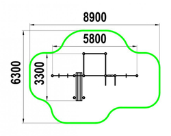 Воркаут W-01-010
