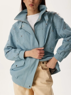 Парка АУРА, голубой