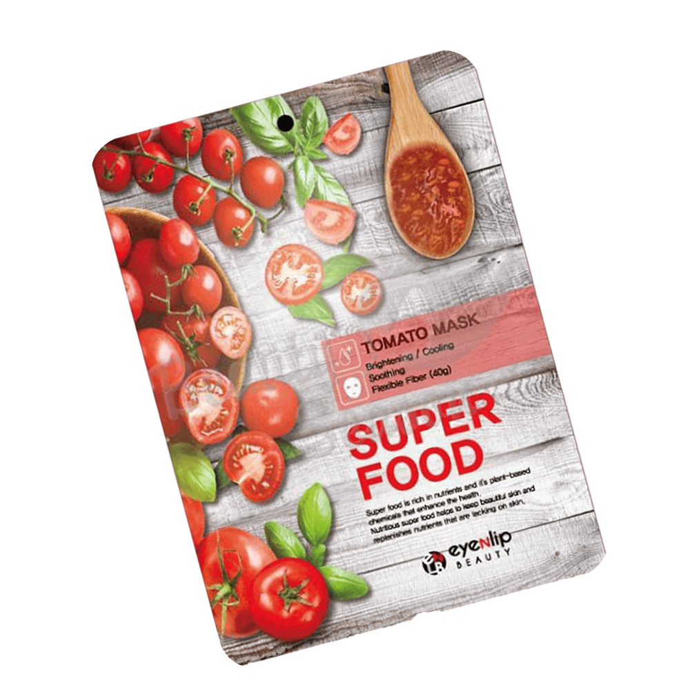 Тканевая маска с экстрактом томата Eyenlip Super Food Mask - Tomato.