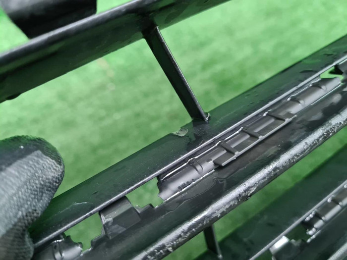 Решетка переднего бампера Porsche Cayenne 3 17-23