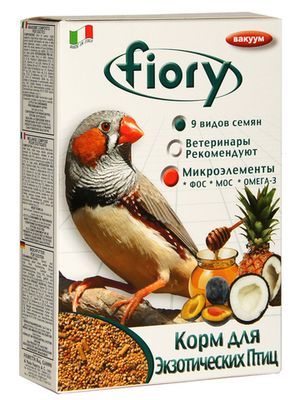 Корм для экзотических птиц FIORY Esotici