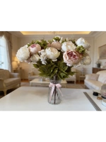 Букет искусскуственных пионов
