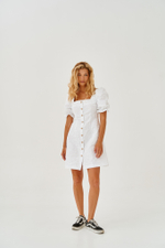 White bloom dress - Abituworld