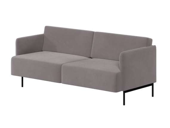 Стенли Диван двухместный STN-2 Velutto 08/Металл Черный 1800*840*760