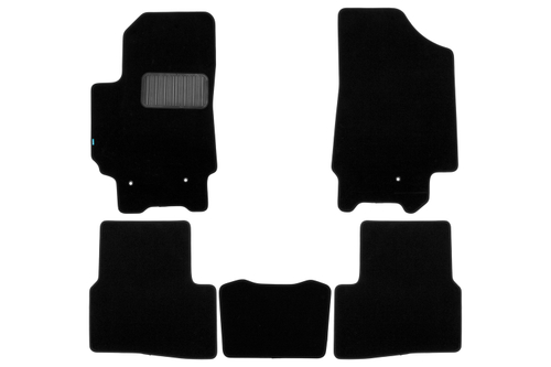 Коврики в салон  HYUNDAI Creta 2016-2020, 2020-2021, кроссовер, 5 шт. (текстиль) Klever.KLEVER03206022110KH