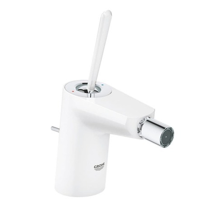 Смеситель для биде GROHE Eurodisc Joy с донным клапаном, белая луна 24036LS0