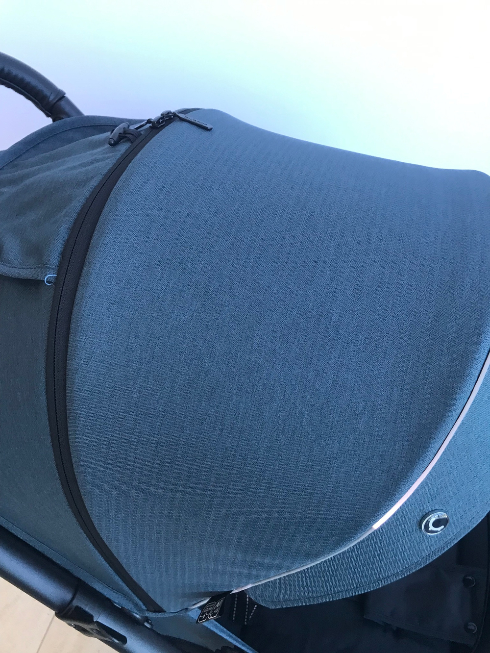 Коляска детская прогулочная арт.BG 114-4 MODEL CROSS AIR цвет Синевато-серый