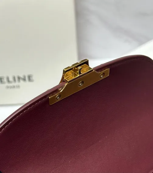 Сумка Celine TEEN NINO бордовая