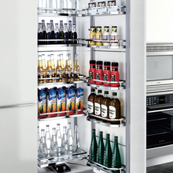 Высокий вращающийся выдвижной блок для хранения