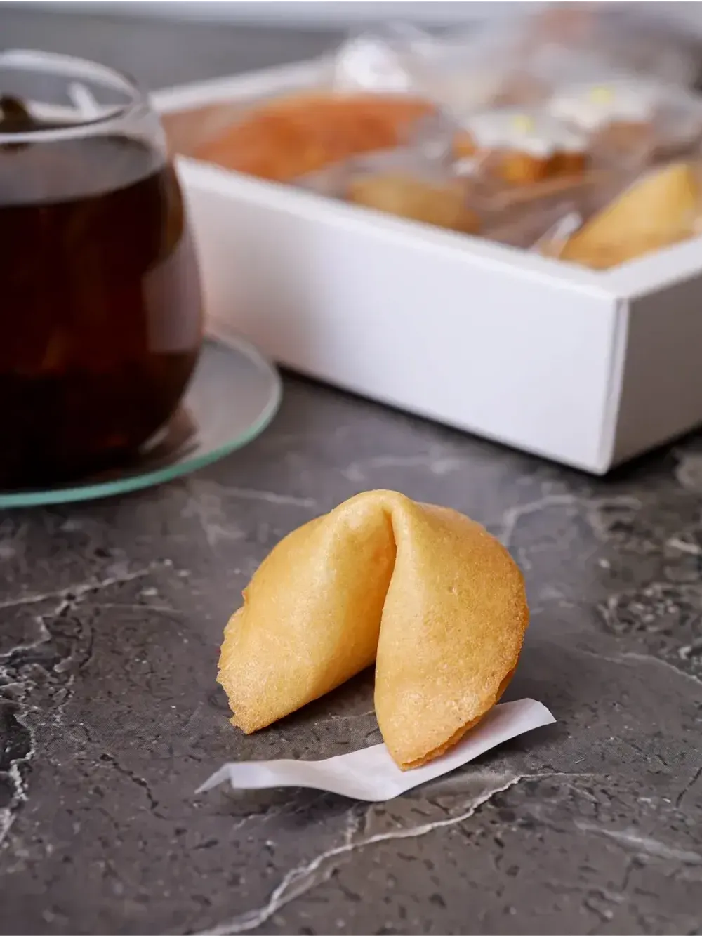 Подарочный набор "Печенье с предсказанием, апельсины"