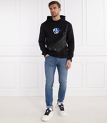 Худи monogram Karl Lagerfeld Jeans - черный(241D1801)