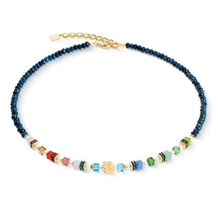 Колье Coeur de Lion Multicolour Gold 2102/10-1516