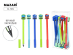 Карандаш вечный в ассорт.МАШИНКИ(Mazari)