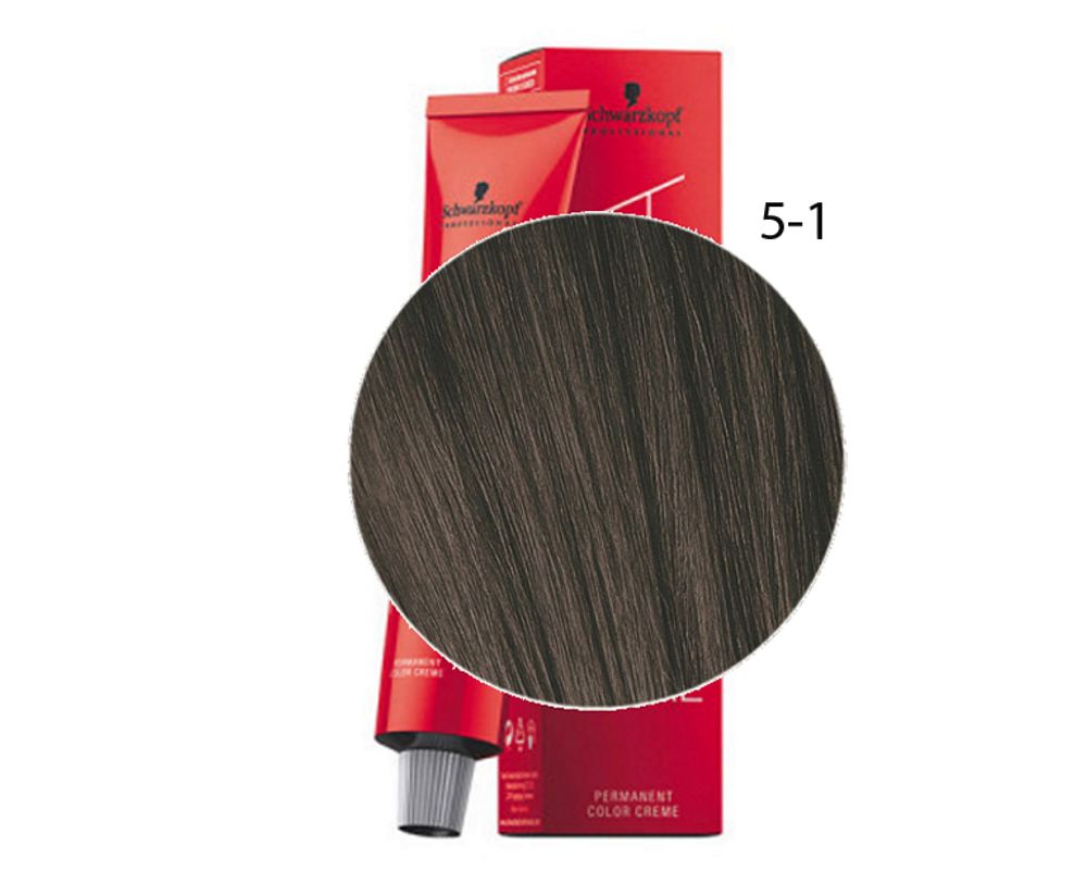 Schwarzkopf Professional краска для волос Игора Royal цвет 5-1 Светлый коричневый сандрэ 60мл