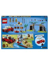 Конструктор LEGO City Wildlife 60301 Спасательный внедорожник для зверей