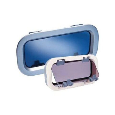 Иллюминатор "Standard", размер 2, дымчатое стекло/рамка цвета слоновой кости (10243268)