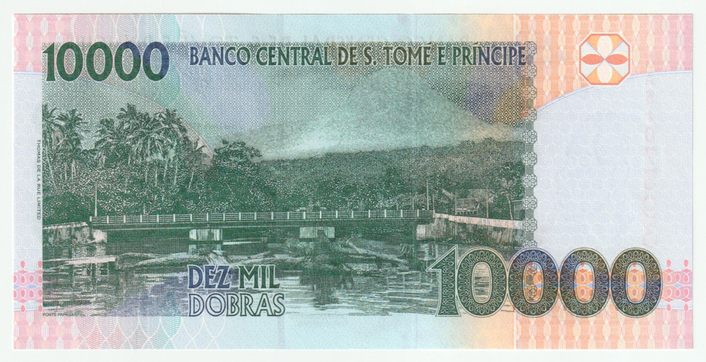 São Tomé and Príncipe, 10 000 Dobras, 2013, UNC