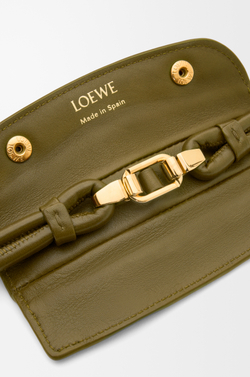 Loewe Большая сумка Madrid из мягкой телячьей кожи, оливковый